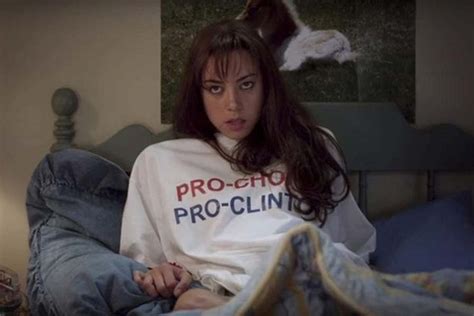 Aubrey Plaza stars as virginal valedictorian Brandy Klark who decides to draw up a list of sexual escapades to complete before heading off to college. In the film, we see Brandy masturbating by riding a pillow, which frankly you don't see often enough in movies. Aubrey Plaza and Rachel Bilson in 'The To Do List.'
